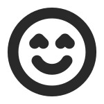 Smiling Face SVG Icon